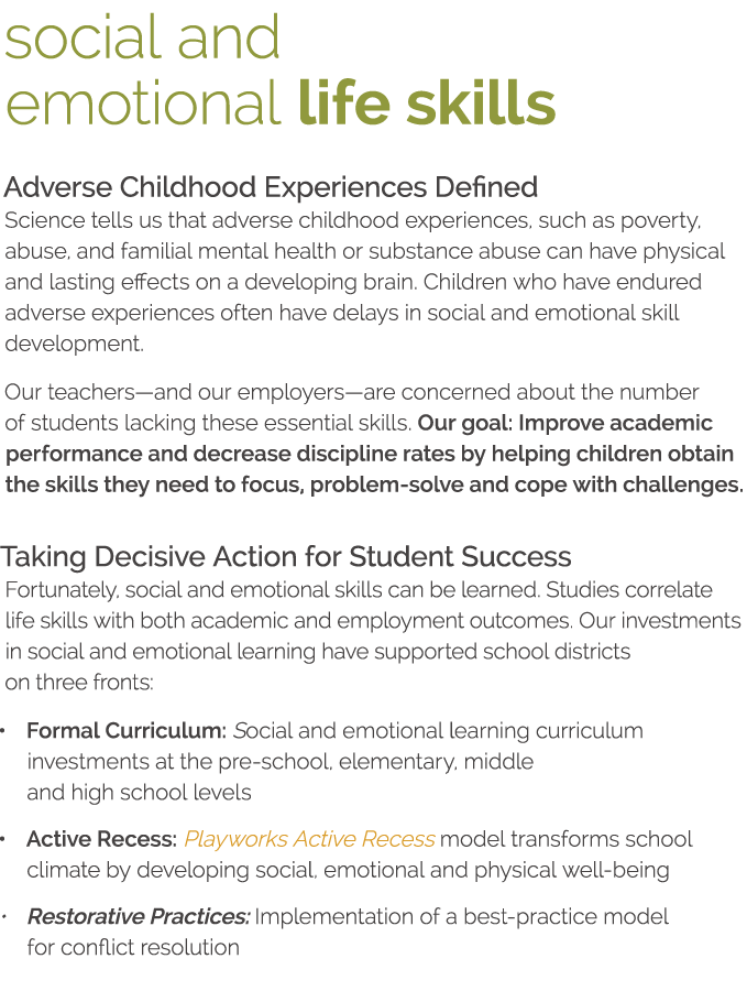 social and emotional life skills Adverse Childhood Experiences Defined Science tells us that adverse childhood experi   