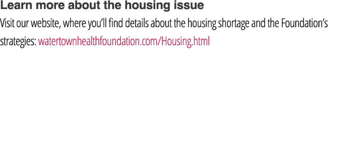 Learn more about the housing issue Visit our website, where you’ll find details about the housing shortage and the Fo...