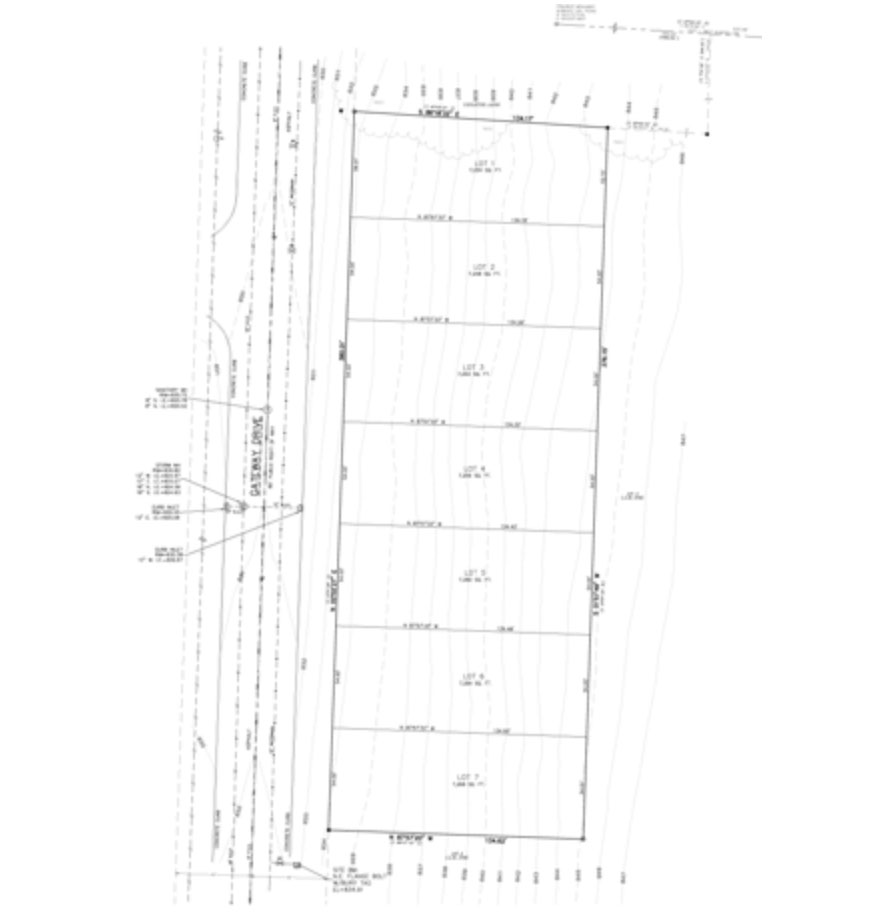 arial view of site plan